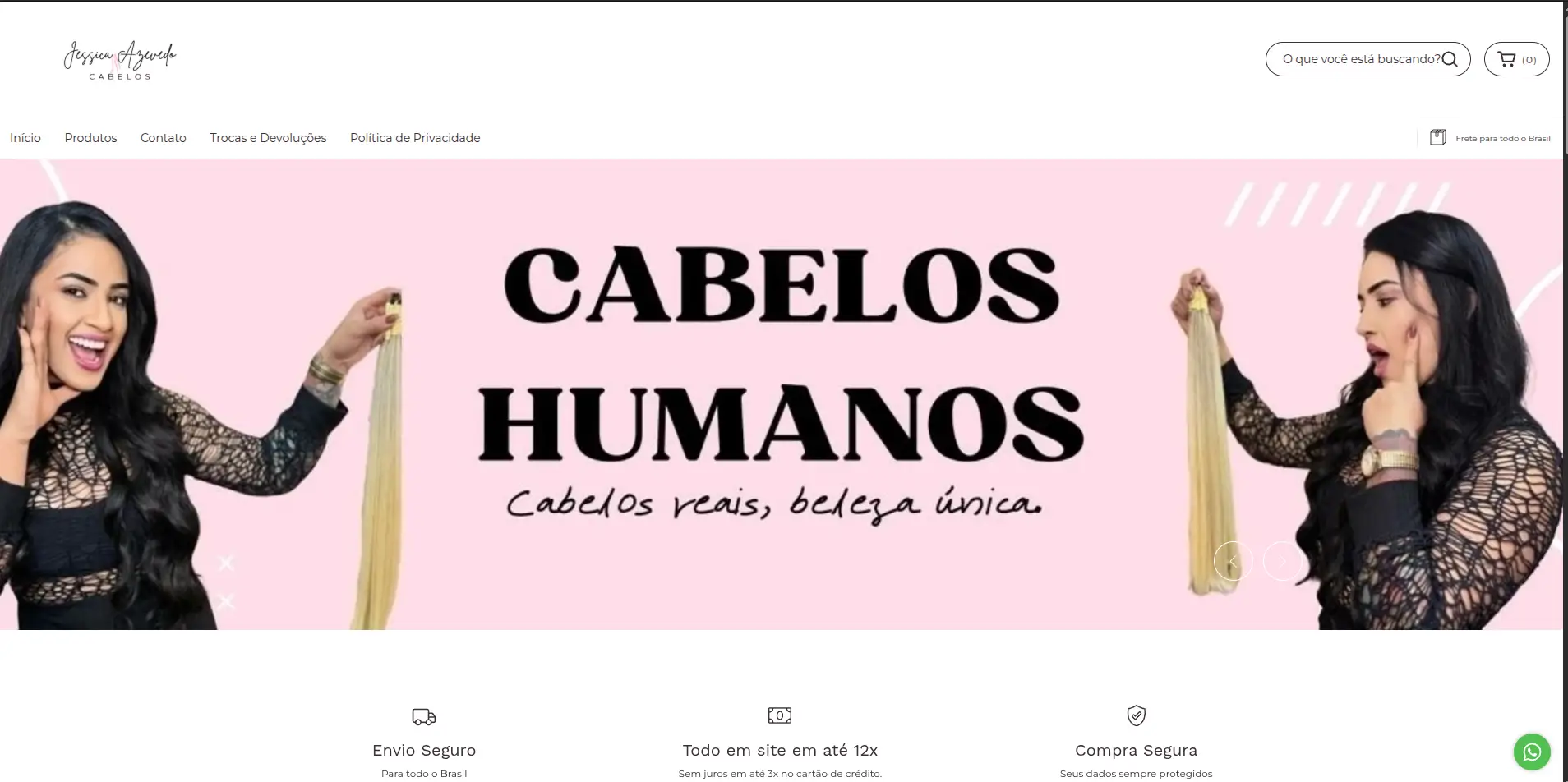 Jessica Azevedo Cabelos